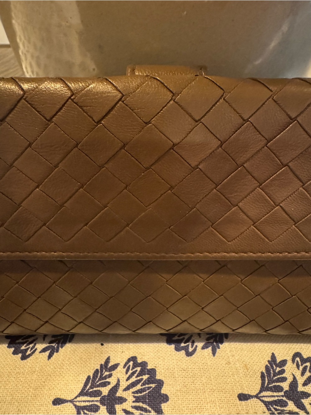 Bottega Veneta Taupe Intrecciato Leather Long Wallet - Picture 10 of 10